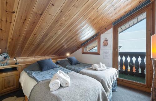 Meribel Centre Apartamento | Charmant appart 3 ch. proche centre Méribel - FR-1-565-22