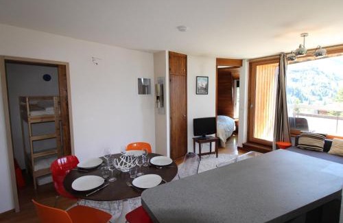 Avoriaz Apartamento | Charmant appart 6 pers, 2 pièces + cabine à Avoriaz, balcon, wifi, tout équipé - FR-1-633-66