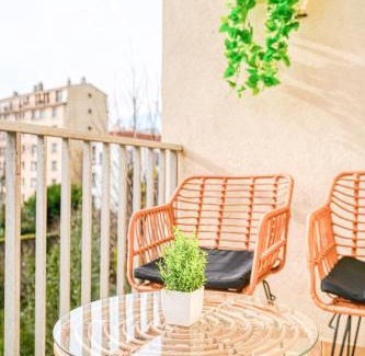 Vanves Apartamento | Charmant Appartement à 10 minutes de Paris avec Balcon