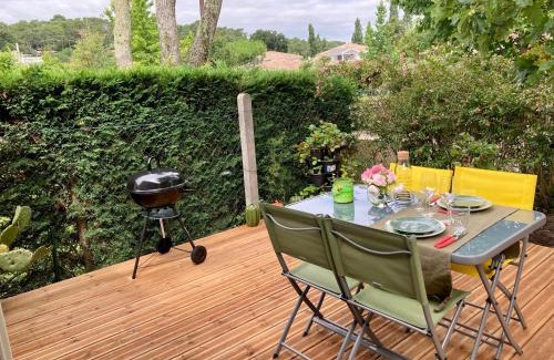 La Teste-de-Buch Apartamento | Charmant chalet avec une grande terrasse au Pyla