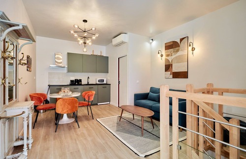 Arts-et-Metiers Apartamento | Charmant Duplex 1 Chambre Centre de Paris