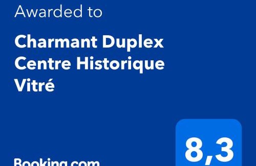 Vitre Apartamento | Charmant Duplex Centre Historique Vitré
