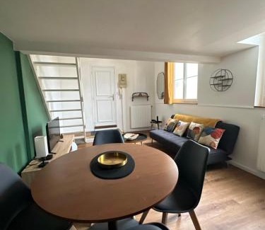 Quartier Pasteur Apartamento | Charmant Duplex Rouen Centre
