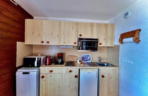 La Chapelle-d'Abondance Apartamento | Charmant studio au cœur du village avec balcon, idéal pour 2-3 pers, proche commodités ! - FR-1-692-96