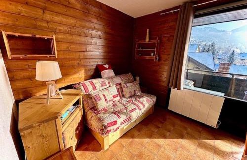 La Chapelle-d'Abondance Apartamento | Charmant studio au cœur du village avec balcon, idéal pour 2-3 pers, proche commodités ! - FR-1-692-96