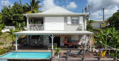Le Vauclin Casa | CHARMANT HAUT DE VILLA AVEC PISCINE PARTAGEE