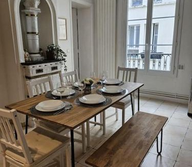 Quartier de Rochechouart Apartamento | Charmant Nice appartement 5 personnes people max