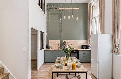 Centre Ville Apartamento | Charmant & Spacieux Appartement en Cœur de Ville de Saint-etienne - 6 Personnes