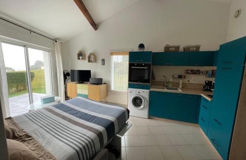 Meschers-sur-Gironde Apartamento | Charmant studio avec terrasse et vue mer à Meschers-sur-Gironde - FR-1-550-25