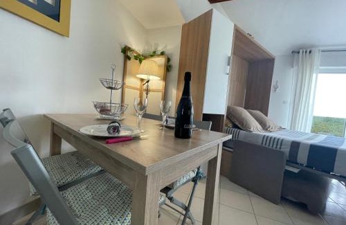 Meschers-sur-Gironde Apartamento | Charmant studio avec terrasse et vue mer à Meschers-sur-Gironde - FR-1-550-25
