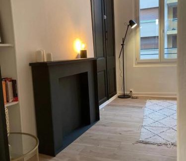 Quartier Pasteur Apartamento | Charmant studio à Rouen 26 m² avec parking