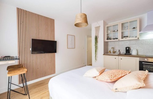 Saint-Brieuc Apartamento | Charmant Studio au Cœur de Saint-brieuc