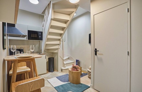 Saint-Merri Apartamento | Charmant Studio Duplex Beaubourg Le Marais