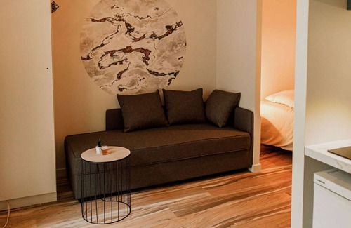 Saint-Chamond Apartamento | Charming brand new ribbed studio near Parc du Pilat