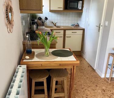 Pleneuf-Val-Andre Apartamento | Charmant Studio à Deux Pas de la Plage de Pléneuf-Val-André