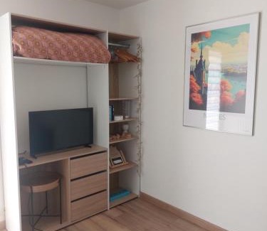 Les Sorinieres Apartamento | Charmant studio tout équipé
