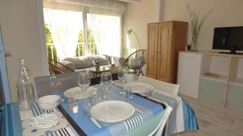 Narbonne-Plage Apartamento | Charmant T2, cabine, parking, Les Balcons de la Méditerranée, Narbonne Plage