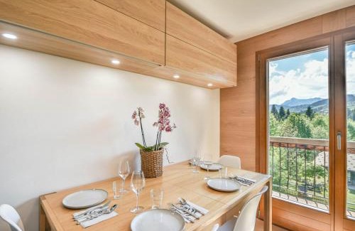 Les Gets Apartamento | Charmant T2 + cabine, proche pistes et centre, balcon, cheminée, WIFI, parking, 4-5 pers. - FR-1-685-80