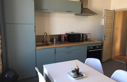 Saint-Regnobert-de-la-Cote-de-Nacre Apartamento | Charmant T2 Vue Mer Décoration Soignée