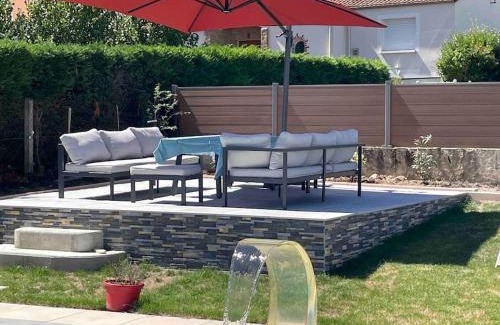 Basse-Goulaine Casa | Charmant T2 privé avec vue et accès piscine