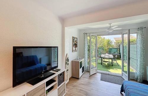 Les Lecques Apartamento | Charmant T2 refait à neuf avec jardin et parking à St Cyr sur Mer, proche plage - FR-1-770-48