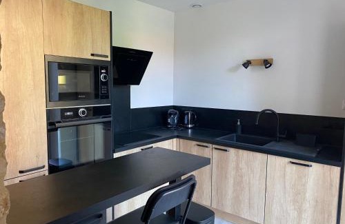 Colleville-Montgomery Casa | Charmante maison du XVIII en pierre rénovée