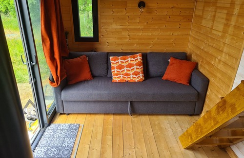 Cerisy-la-Foret Casa | Charmante Tiny House Dans un Camping à la Ferme
