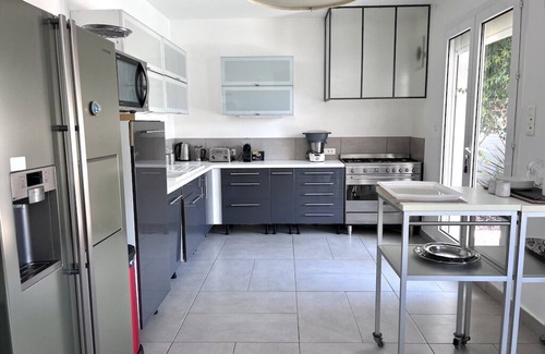 Le Cres Casa | Charmante Villa Climatisée de Plein Pied Avec Piscine et Jardin Paysagé