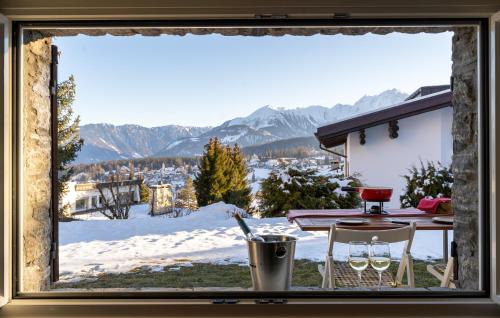 Flims Apartamento | Charmantes Apartment mit grossem Garten .Kids4free.