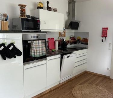 Sesslach Apartamento | Charmantes Feriennest vor Seßlachs Stadtmauer im lebendigen Familienhaus