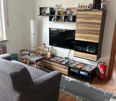 Sesslach Apartamento | Charmantes Feriennest vor Seßlachs Stadtmauer im lebendigen Familienhaus