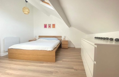 Brie-Comte-Robert Apartamento | Charment Duplex en Centre Ville