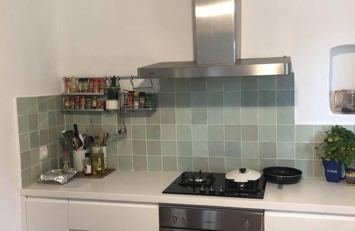 Sant Agusti des Vedra Villa | Villa con encanto Can Vicent Masia con piscina, vista a la montaña, wifi, terraza y jardín