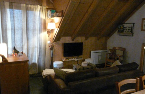 Saint-Gervais-les-Bains Apartamento | Charming duplex 6-8 pers with garage, WIFI, top equipped, linen provided