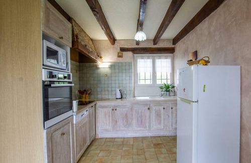 Saint-Vincent-le-Paluel Cabaña | Casa rural en Périgord Noir, cerca de Sarlat, 2 dormitorios, terraza, barbacoa y actividades cercanas
