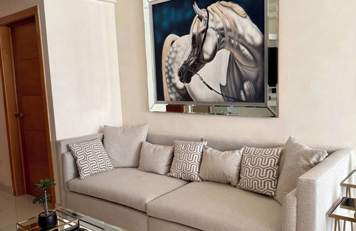 Evaristo Morales Apartamento | Charming 1-bedroom apartment in lovely Santo Domingo with WiFi near downtown