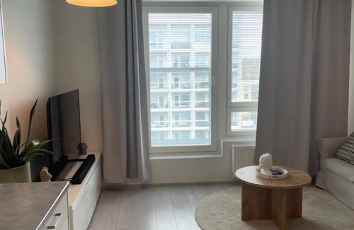 Tampere Apartamento | Encantador apartamento de 1 dormitorio con chimenea en Tampere