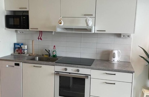 Tampere Apartamento | Encantador apartamento de 1 dormitorio con chimenea en Tampere