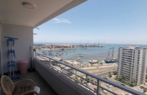 Iquique Apartamento | Charming 1-bedroom apartment in delightful Iquique with sea view