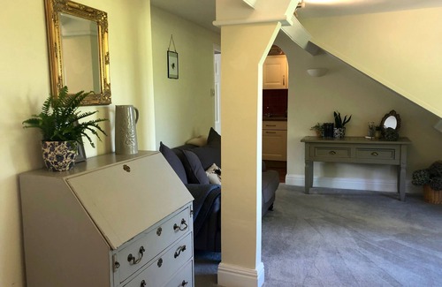 Lydford Apartamento | Encantadora suite de 1 dormitorio en el alero.