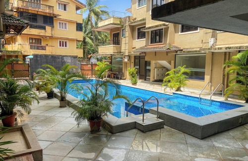 Kudal Apartamento | Charming 1BHK with Pool & Easy Access to Local Attractions