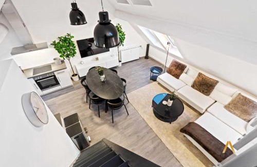 Ville Haute Apartamento | Charming 1BR Loft in Ville-Haute, Luxembourg