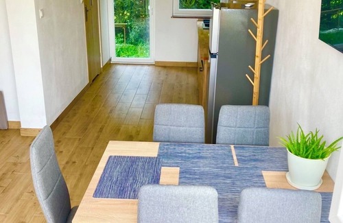 Trzesacz Casa | Charming 2-bedroom apartament house in Wonderful Pustkowo with WiFi, AC, kitchen