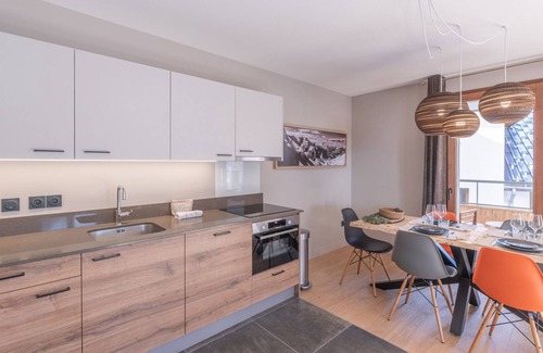 Viel-Alpe Apartamento | Apartamento acogedor con balcón en el corazón del Vieil Alpe, cerca de pistas y remontes