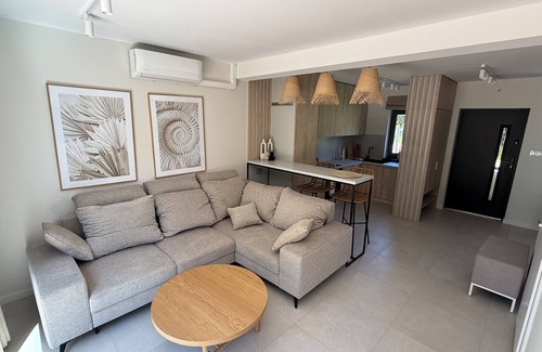 gmina Skape Casa | Charming 2-bedroom bungalow with AC, WiFi in enchanting Niesulice for 6 person