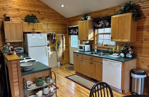Hayesville Cabina | Charming 2-bedroom cabin with Hot Tub, WiFi, and AC/Heat in serene Hayesville