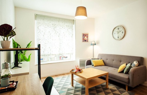 Saint-Brieuc Apartamento | Charming 2-bedroom apartment close to Saint-Brieuc SNCF train station