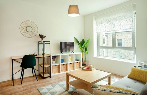 Saint-Brieuc Apartamento | Charming 2-bedroom apartment close to Saint-Brieuc SNCF train station