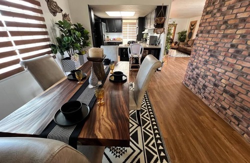 Ensenada Casa | Charming 2-bedroom HOUSE for 6 GUEST. Private HOT TUB in Valle de Guadalupe