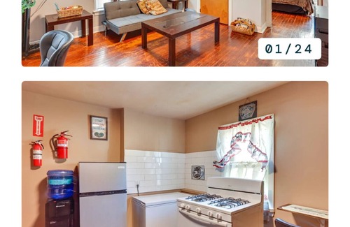 Penbrook Casa | Charming 2-bedrooms house with AC and 2nd floor WiFi in Harrisburg , backyard,